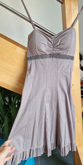 Robe cérémonie à strass