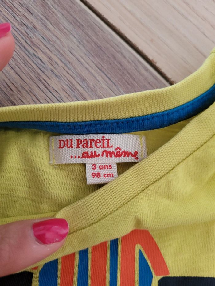 T shirt garçon 3ans - photo numéro 2