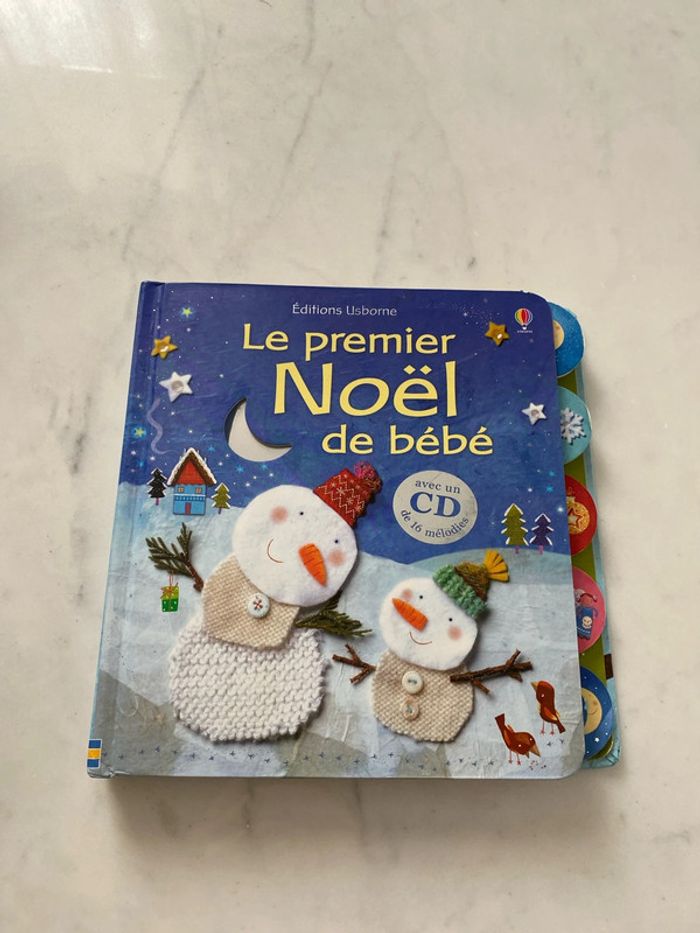 Le premier Noël de bebe éditions lisborne avec cd