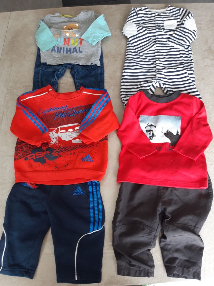 12 ensembles garcons 6 mois - photo numéro 4