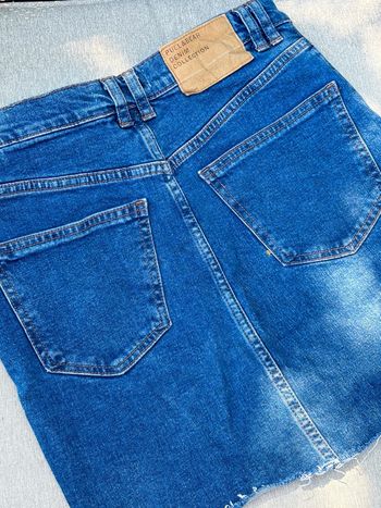 Jupe en jeans Pull and bear