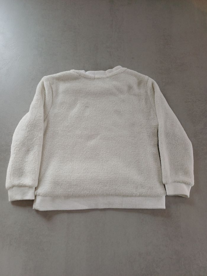 Pull / sweat manches longues blanc 3 ans Orchestra - photo numéro 2