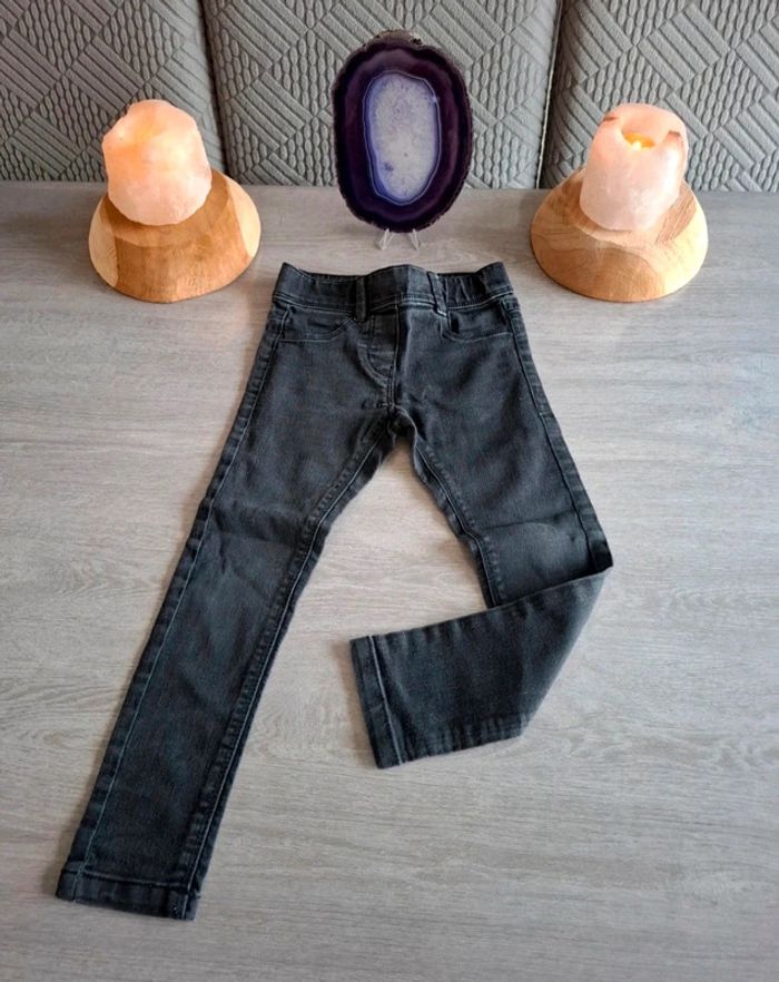 Pantalon jegging fille noir - taille 4 ans - Très bon état