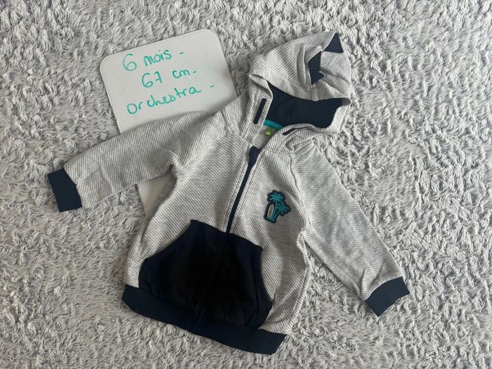 Gilet zippé Orchestra 6 mois
