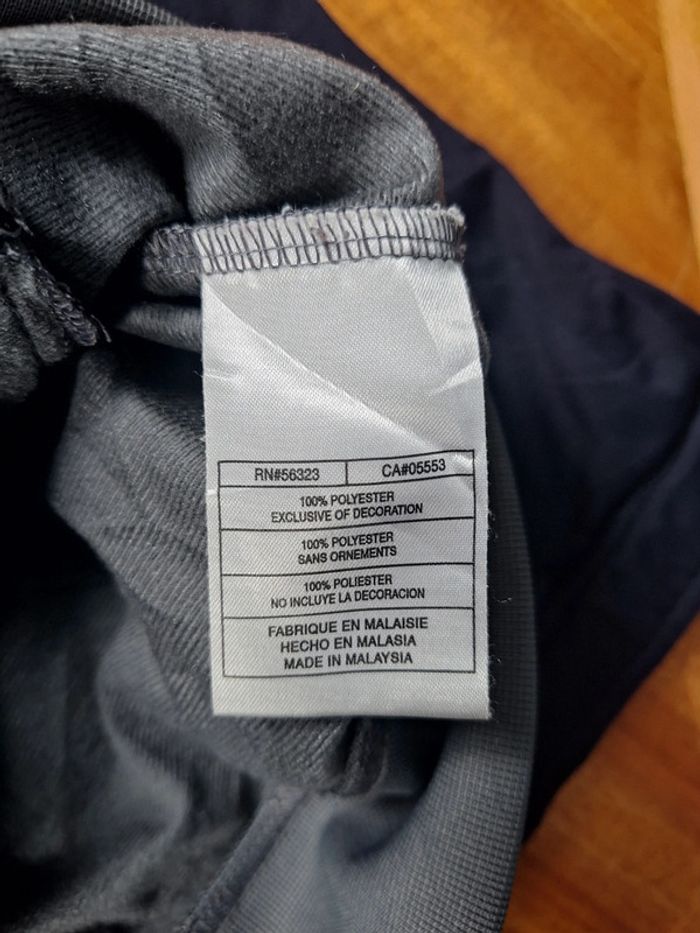veste légère / Track jacket Nike vintage/ homme - taille XL / gris foncé - brodé (455) - photo numéro 11