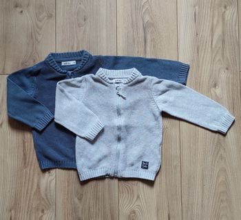 Lot 2 gilets 18 mois Gémo