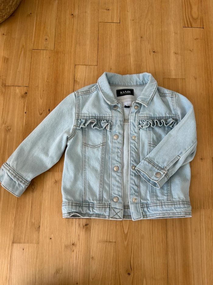 Veste en jean fille 18 mois