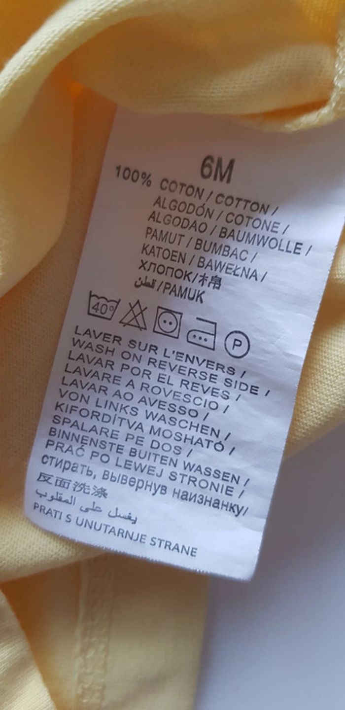 Tee-shirt Kiabi 6 mois - photo numéro 3