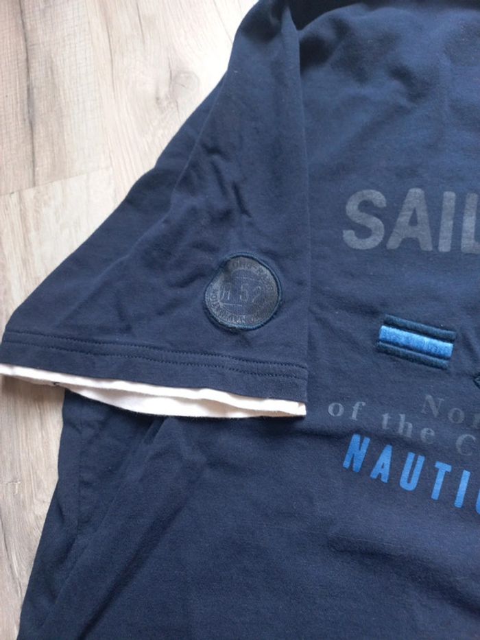 Tee-shirt homme marine - photo numéro 2