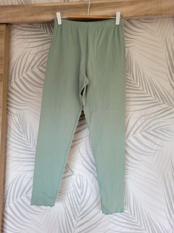 Leggings femme taille M vert d'eau