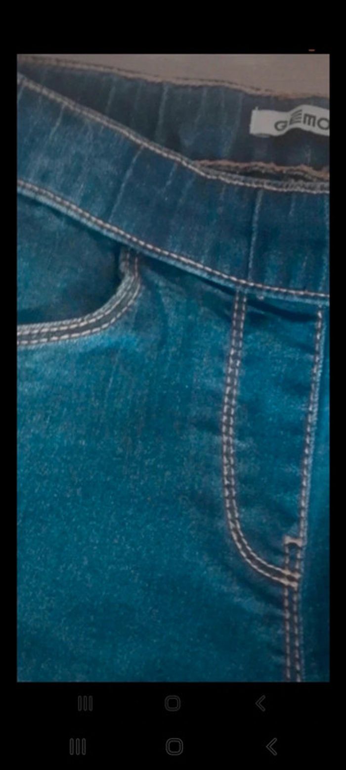 Jean skinny taille élastique 10 ans gémo - photo numéro 3