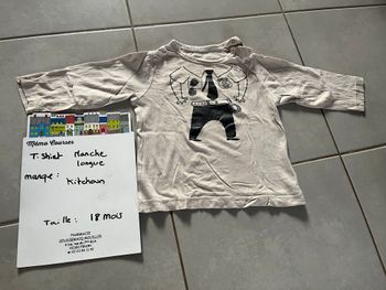 T shirt garçon 18 mois