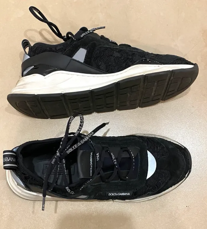 Magnifique Baskets Noire Pointure 36 - photo numéro 12