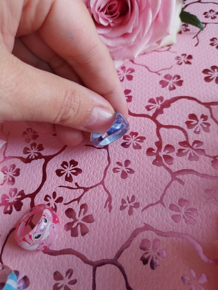 Lot de 3 bagues stitch 2e - photo numéro 7