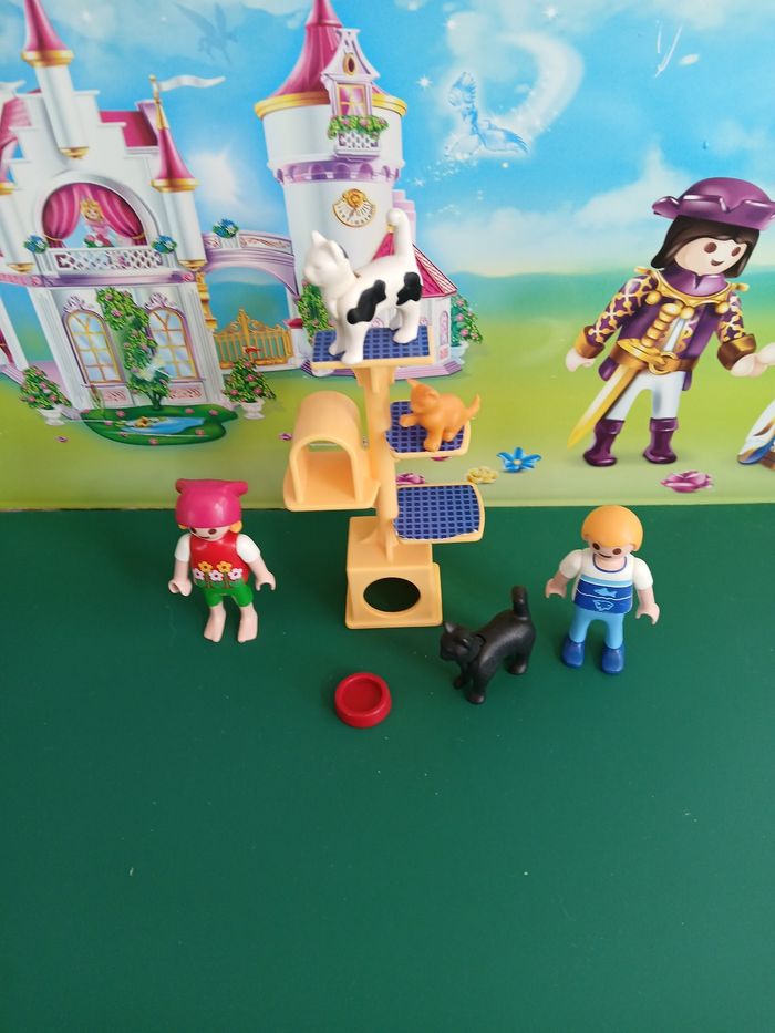 Playmobil Enfants et arbre à chats - photo numéro 2