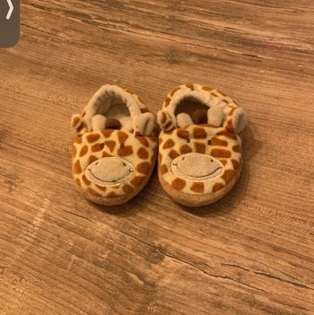 Chaussons girafe