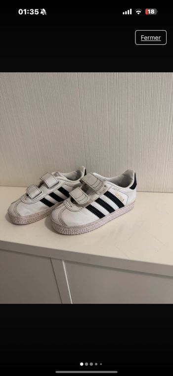 Adidas gazelle bebe taille 21.