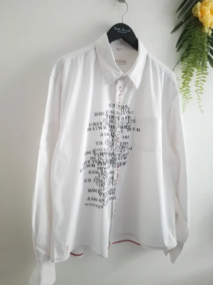 Chemise Carnet de vol / Taille XXL - photo numéro 3