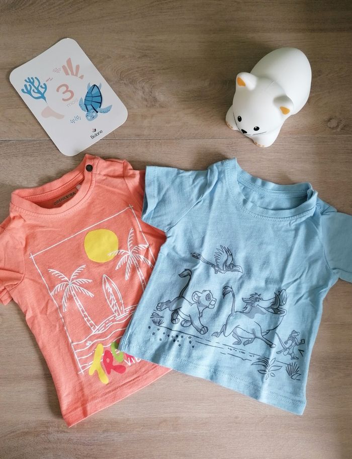 Lot de 2 t-shirts
