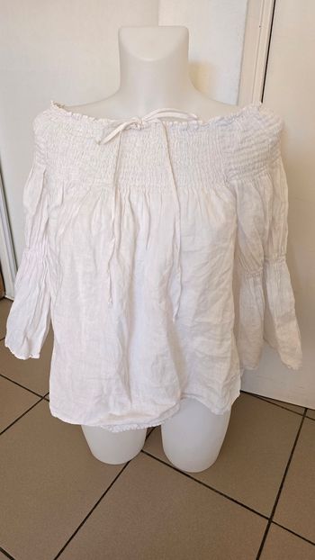 Blouse en lin zara taille 36