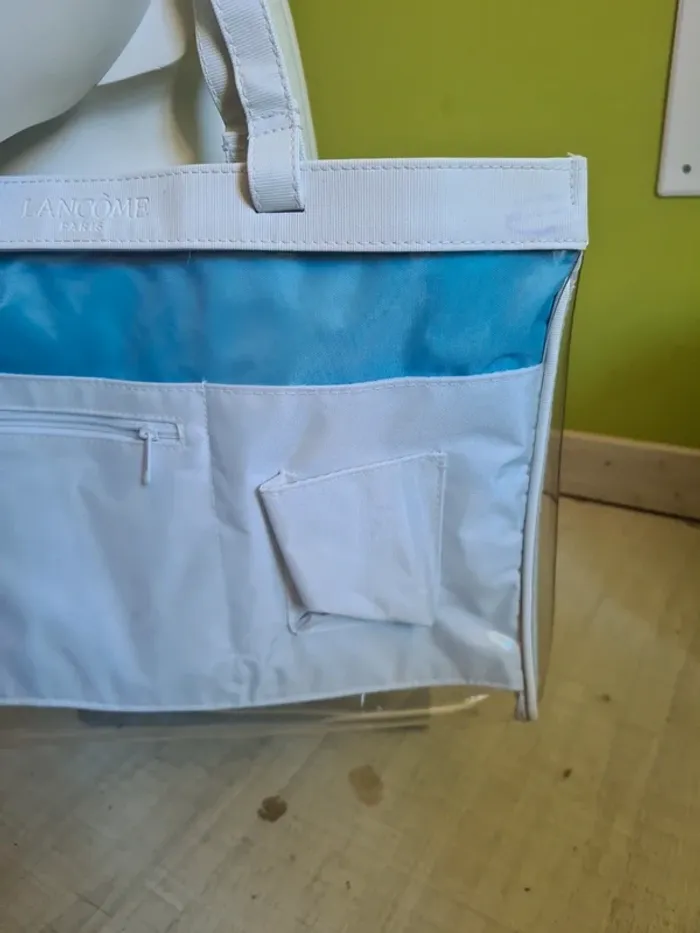 Sac de plage sac à main transparent lancôme - photo numéro 3