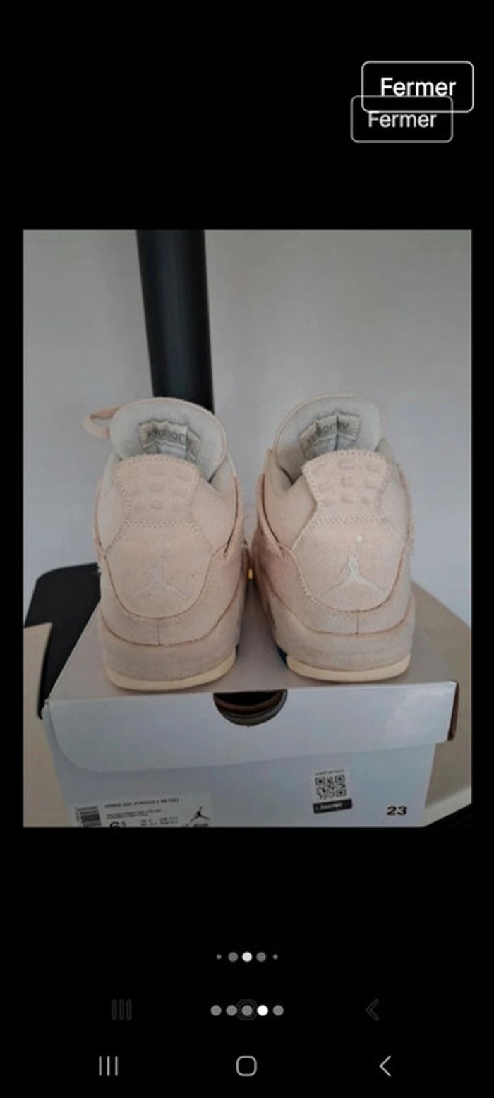 Wimns Air Jordan 4 rétro 37,5 - photo numéro 4
