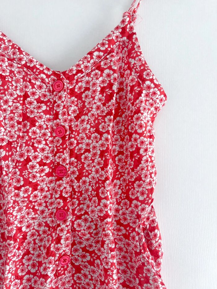 Combi short à motifs fleurs rouge et blanc Pimkie - photo numéro 8