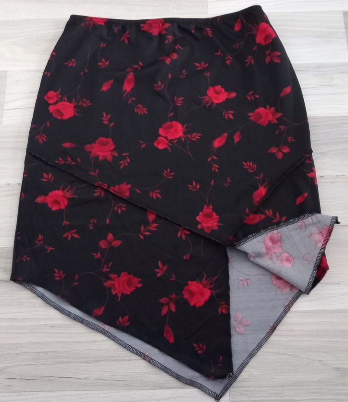 Jupe femme à motifs à fleurs Pimkie taille 38 - photo numéro 6