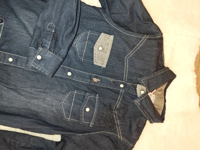 Chemise en jeans - photo numéro 3