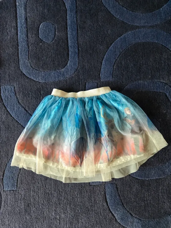 Jupe tulle paillettes Reine des Neiges Frozen 6 ans 116 cm - photo numéro 6