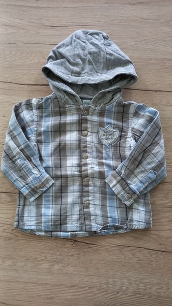 Chemise à capuche 6 mois