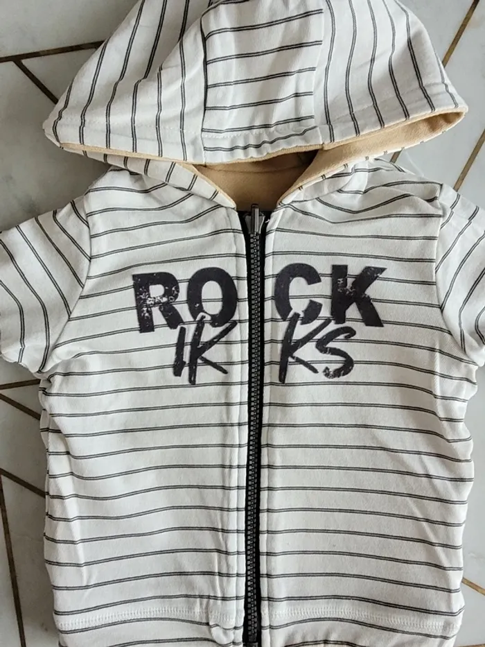 Gilet réversible IKKS 18 mois - photo numéro 6