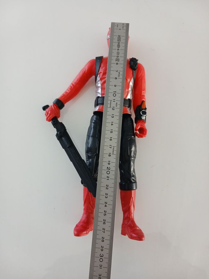 Figurine Power Rangers Beast Morphers - Ranger Rouge (Hasbro) - 30 cm - photo numéro 6
