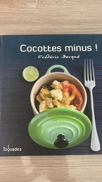 Livre recettes; cocottes minus!