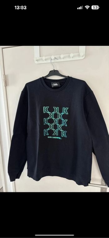Sweat-shirt noir Karl Lagerfeld taille xxl