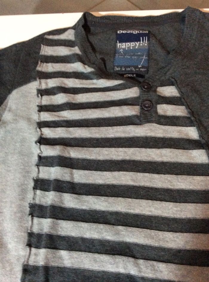 Pull homme Desigual Taille M - photo numéro 3