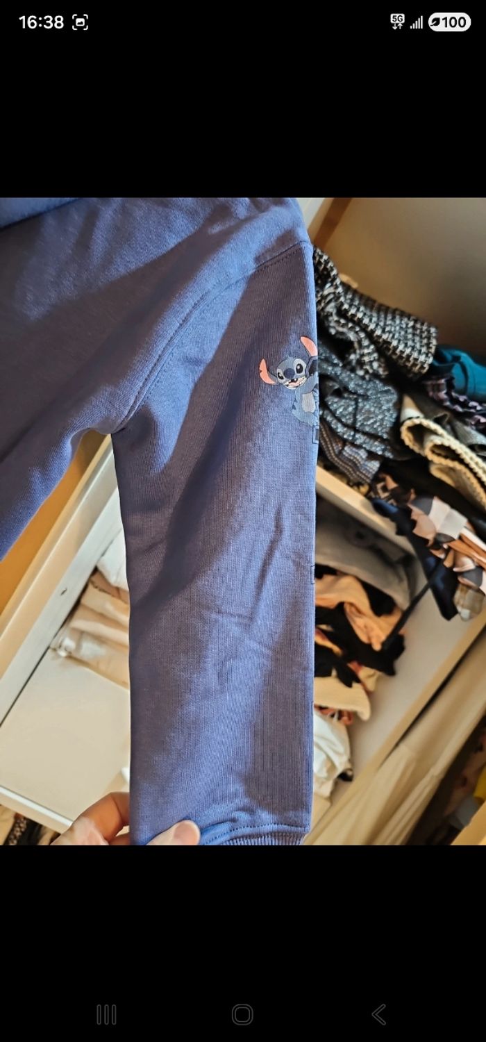 Ensemble sport stitch fille neuf 8 ans - photo numéro 7