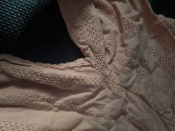Pantalon avec fleurs brodée 12mois - photo numéro 3