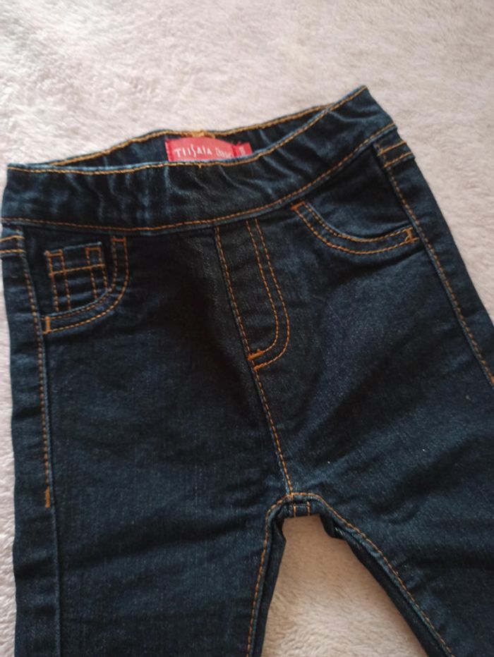 Pantalon jeans bébé fille - photo numéro 2