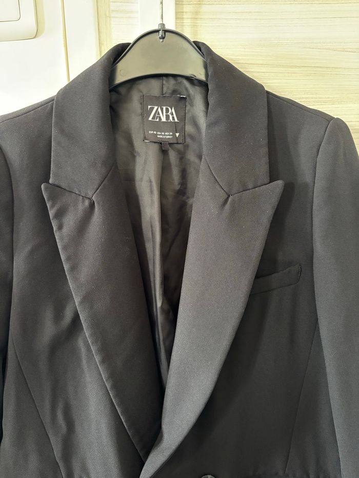 Blazer noir long XS très bon état - photo numéro 4