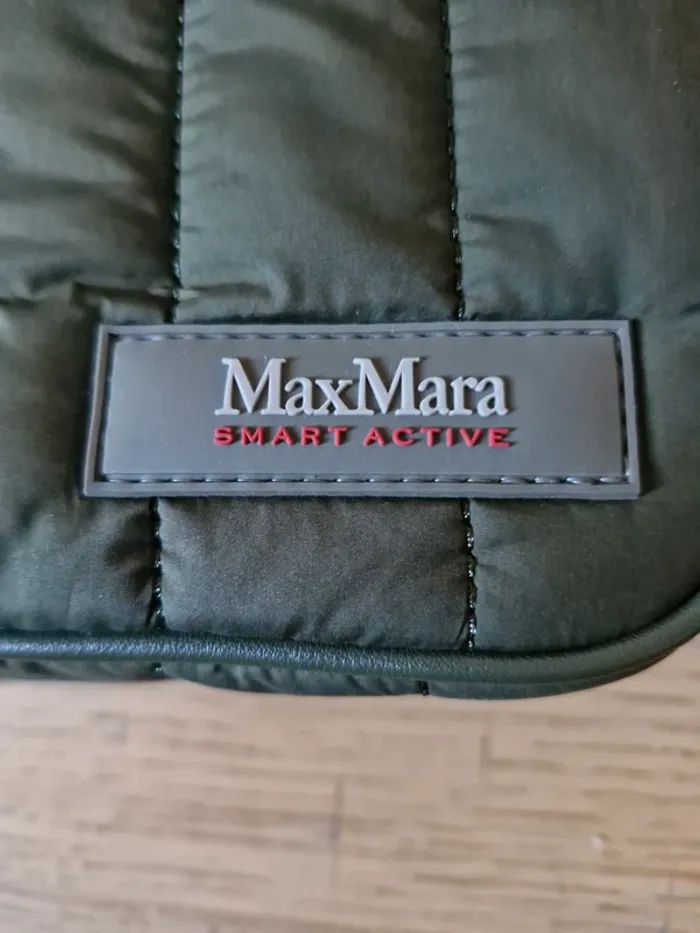 Pochette Max Mara kaki matelassée – Smart Active - photo numéro 3