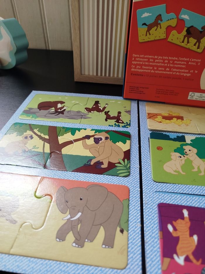 Ravensburger Jeu Maman et ses petits Neuf - photo numéro 4