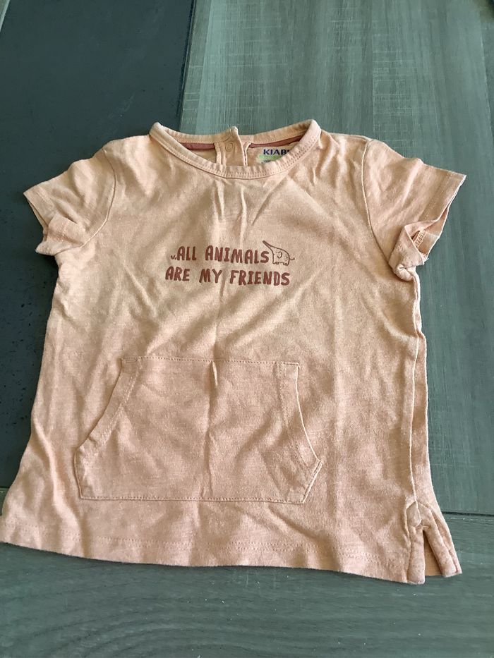 T-shirt manche courte taille 18 mois