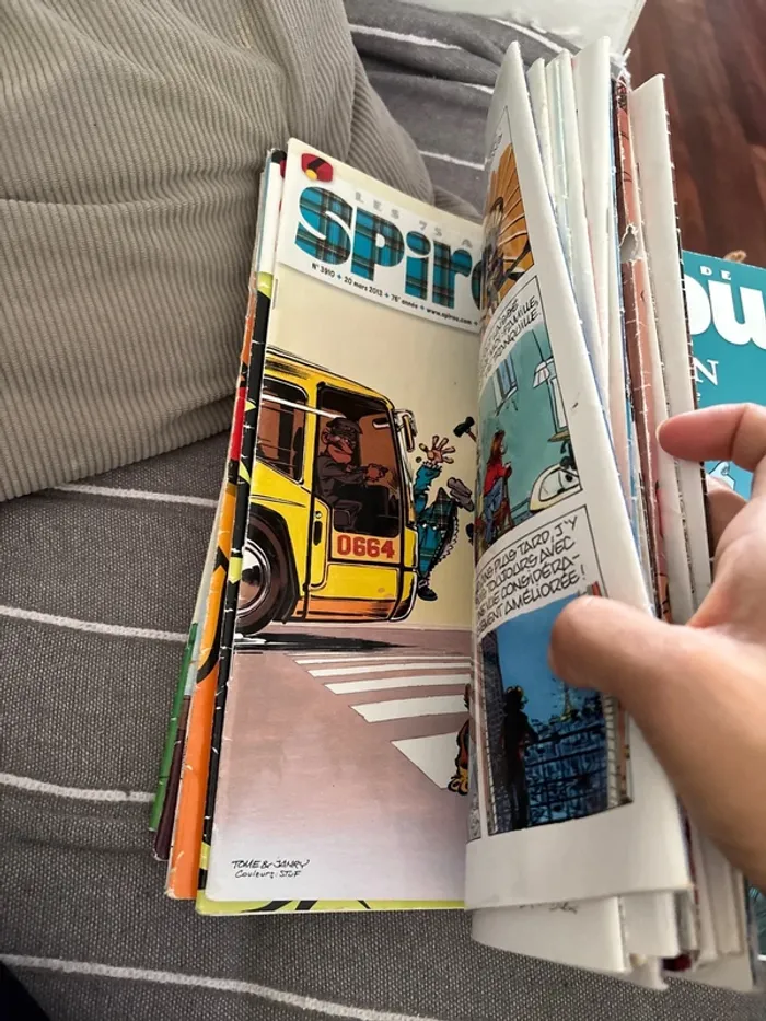 Lot 23 magazines Spirou - photo numéro 3