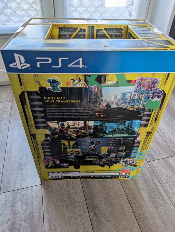 Coffret collector Cyberpunk 2077 PS4/Ps5 Neuf - photo numéro 2