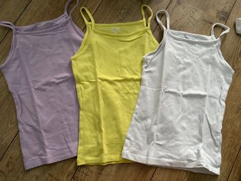 3 maillots de corps 8 ans