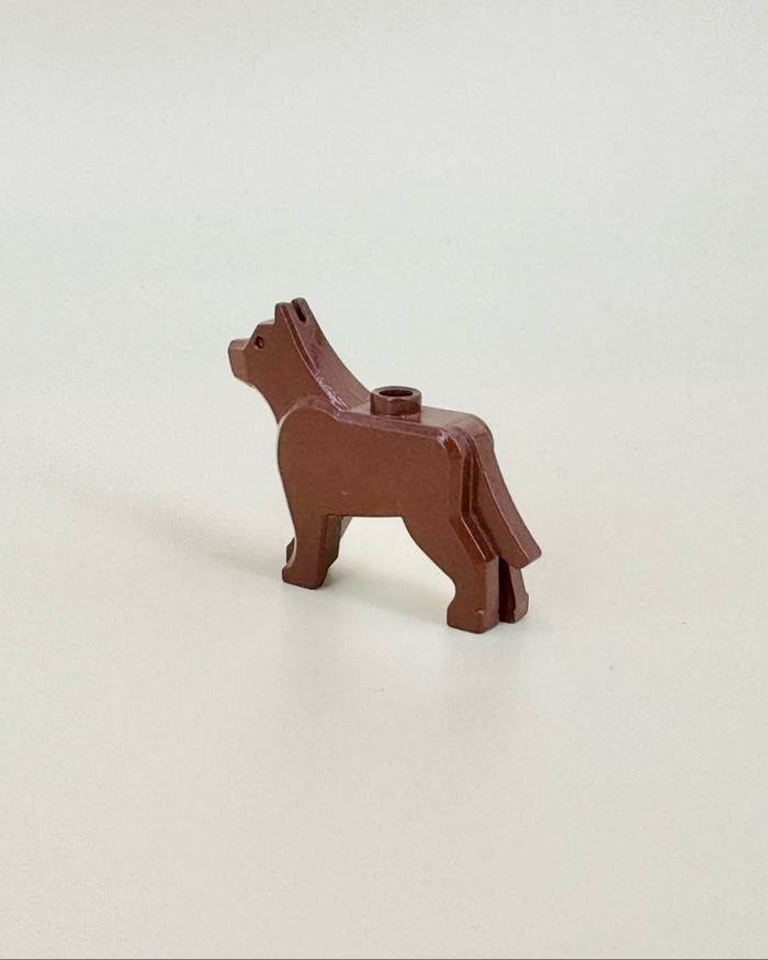 Lego Animaux City : Chien / Loup marron - photo numéro 5