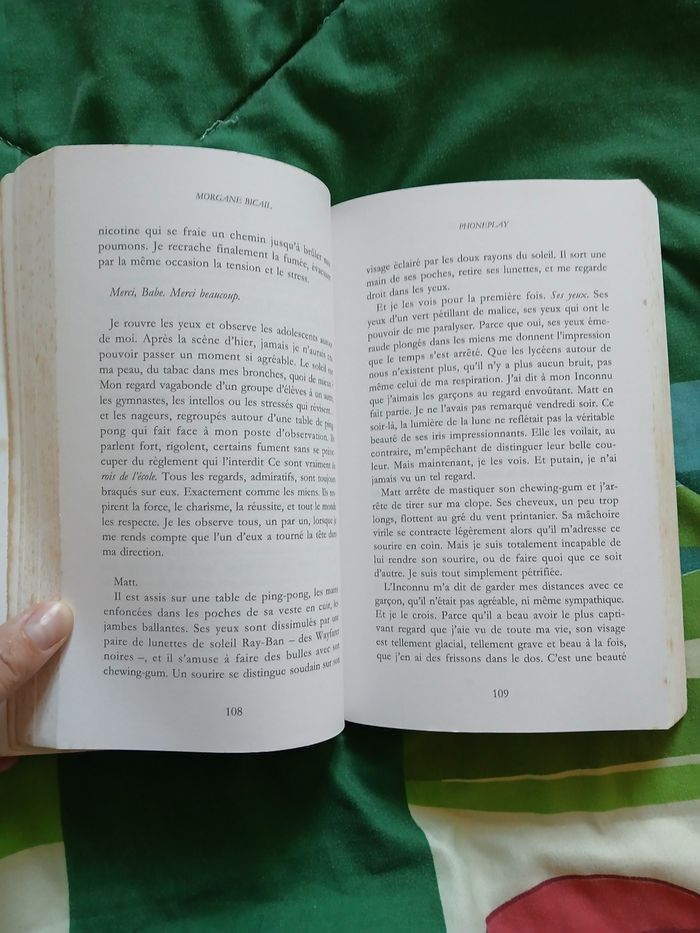 Livre "Phoneplay" de Morgane Bicail - photo numéro 7