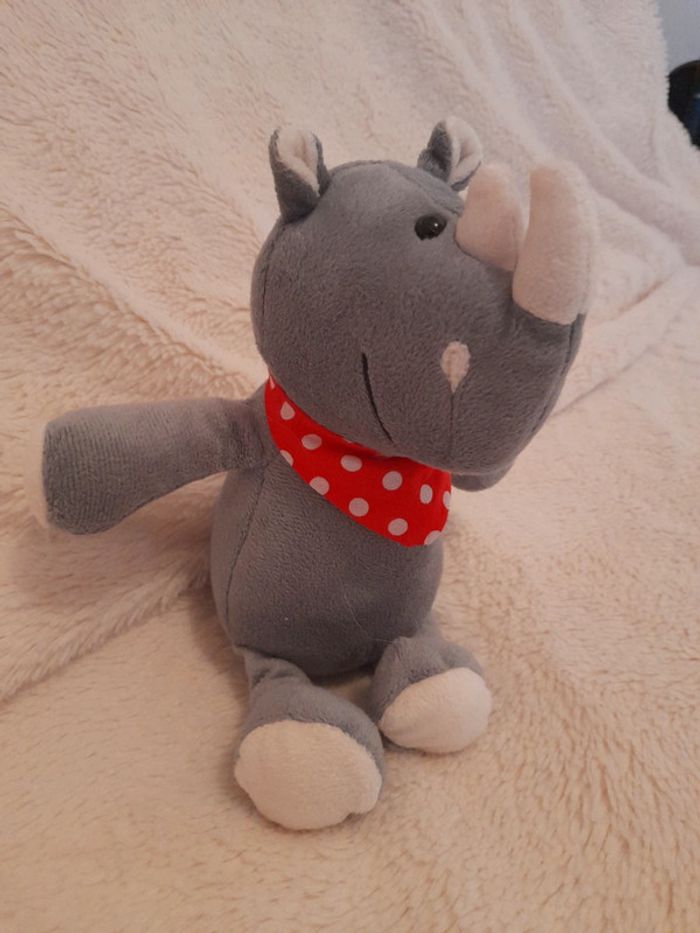 Peluche rhinocéros