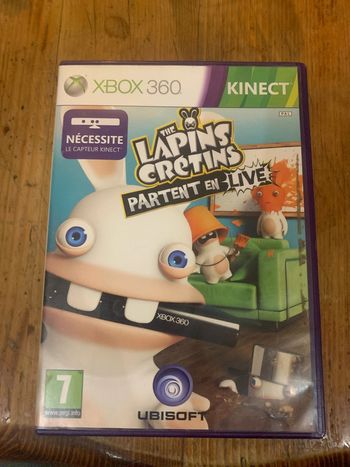 Lapin cretin partent en live